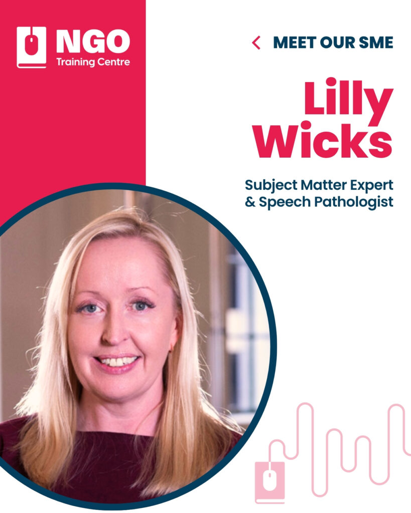 Lilly Wicks - NGO Training Centre Subject Matter Expert for Disability NDIS Training Courses