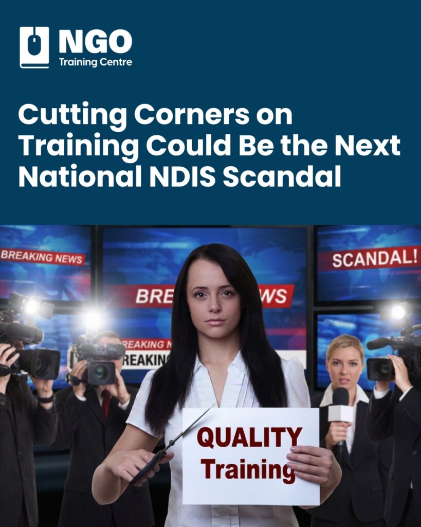 Cutting Corners on Training Could Be the Next NDIS Scandal - NGO Training Centre