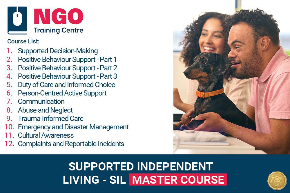 Supported Independent Living Pathway Course - NGO Training Centre NDIS Disability Support Training Courses