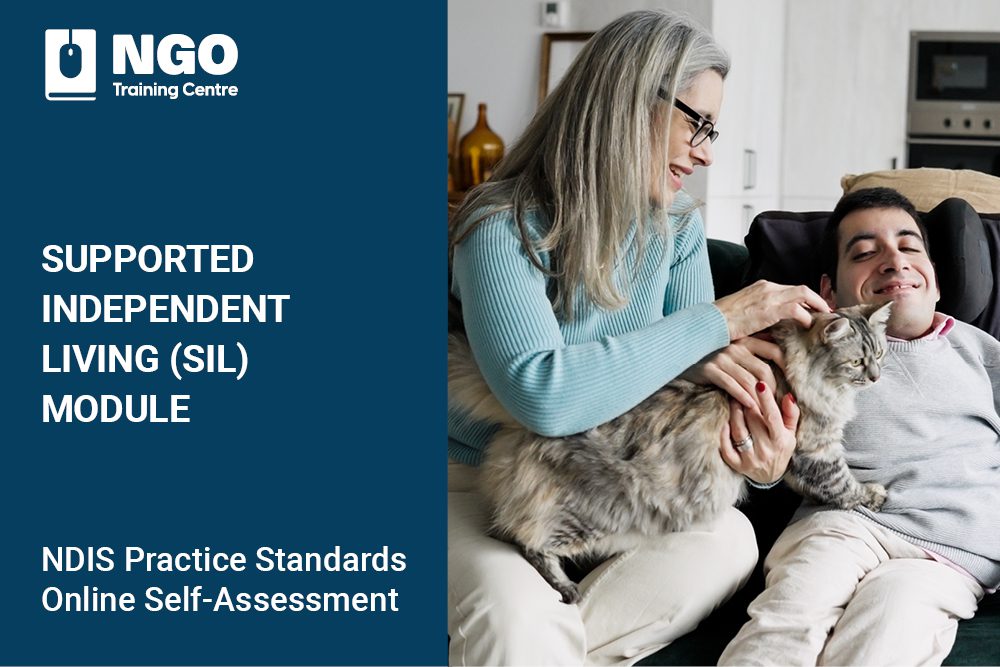 SUPPORTED INDEPENDENT LIVING SIL MODULE FOR NDIS PROVIDERS - NGO Training Centre
