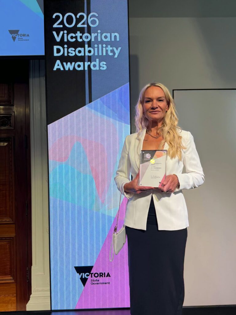 Amanda Robinson Lifetime Achievement Award 2026 Victorian Disability Awards