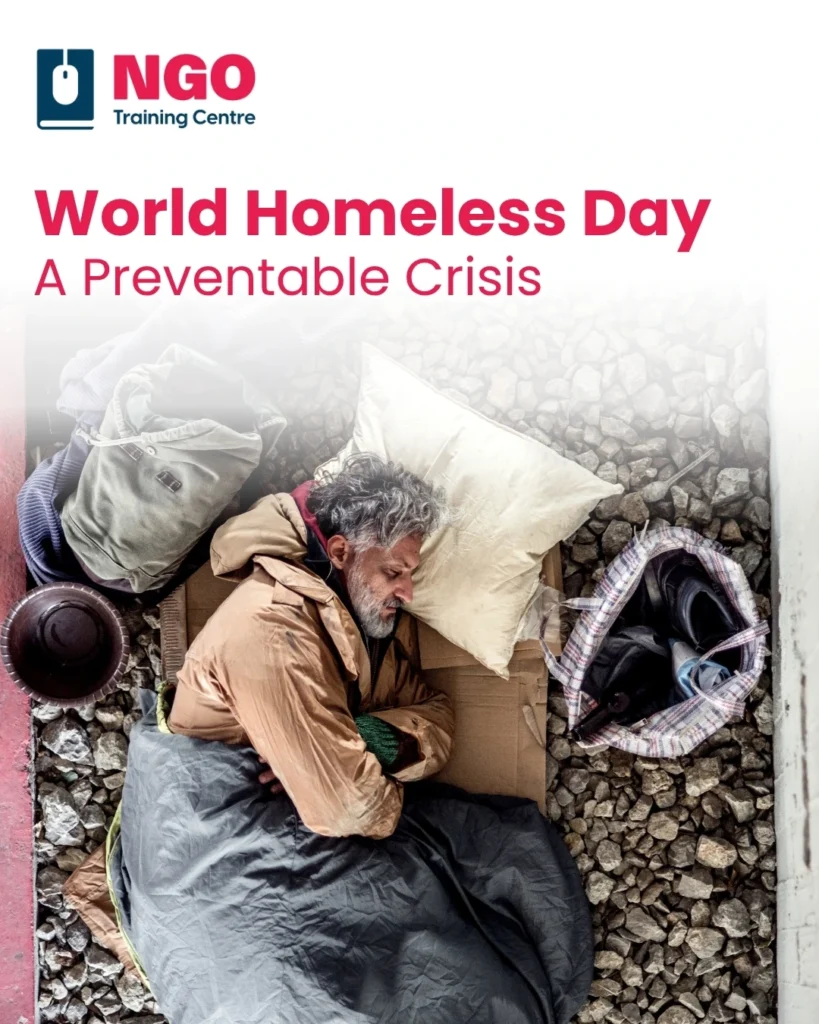 World Homeless Day - NGO Training Centre News Article